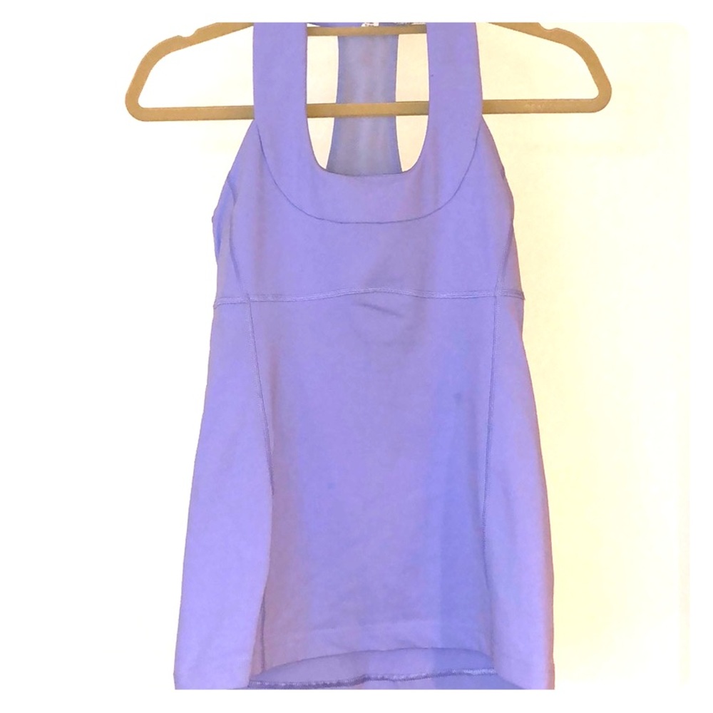 Lululemon top with built in bra